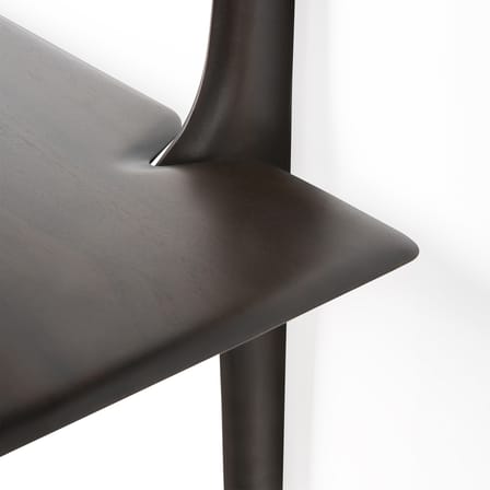 Étagère PI bois marron / 2 étagères - Acajou massif / L 100 x H 91 cm - Ethnicraft