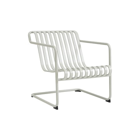 Fauteuil bas Palissade Cantilever Lounge métal gris - Hay