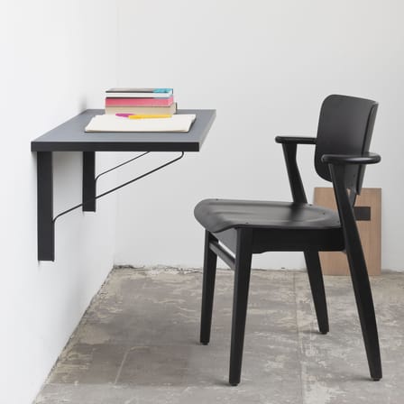Fauteuil empilable Domus bois noir / Ilmari Tapiovaara, 1946 - ARTEK