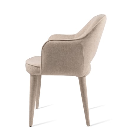 Fauteuil rembourré Cosy tissu beige - POLSPOTTEN