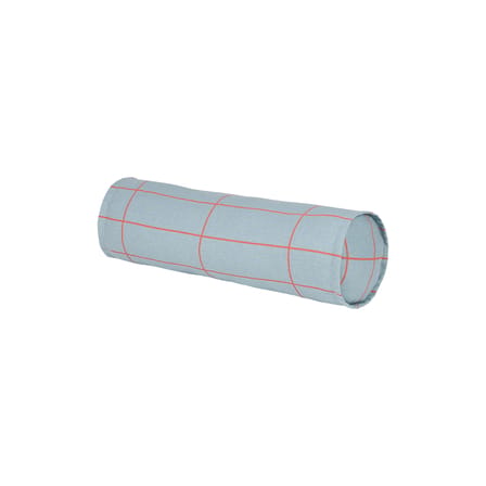 Kissen Vibes Cylinder textil blau / Ø 16 x L 50 cm - NOBODINOZ