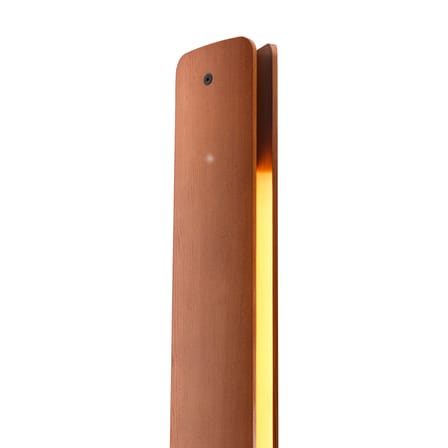 Lampadaire Seki-Han bois naturel / Réédition 1963 - H 168 cm - Flos