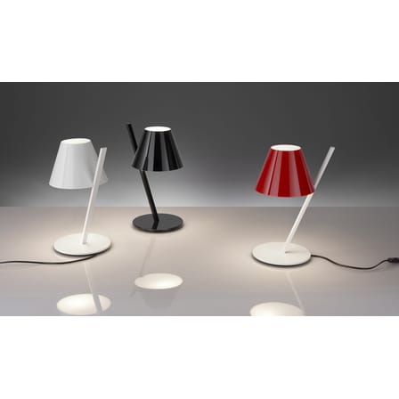 Lampe de table La Petite métal plastique blanc / H 37 cm - Artemide