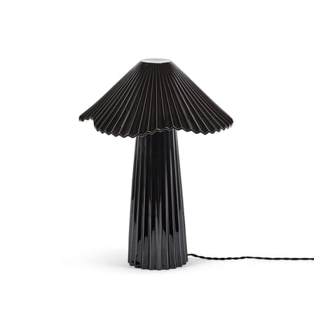 Lampe de table Uala Large céramique noir / Ø 37.5 x H 48 cm - Serax