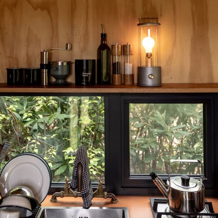 Lampe extérieur sans fil rechargeable The Muse OUTDOOR 2.0 métal / IP65 - Acrylique incassable - TALA
