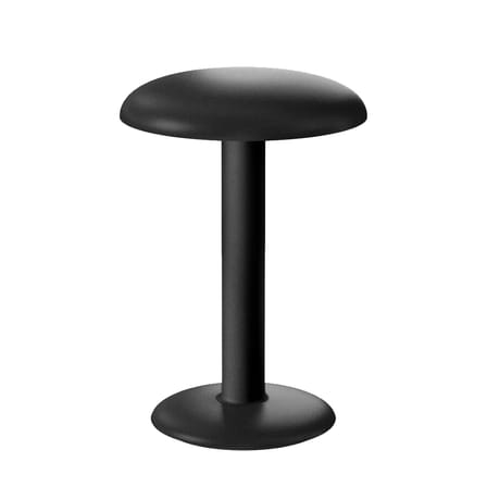Lampe sans fil rechargeable Gustave LED métal noir / Ø 16 x H 23 cm - Flos
