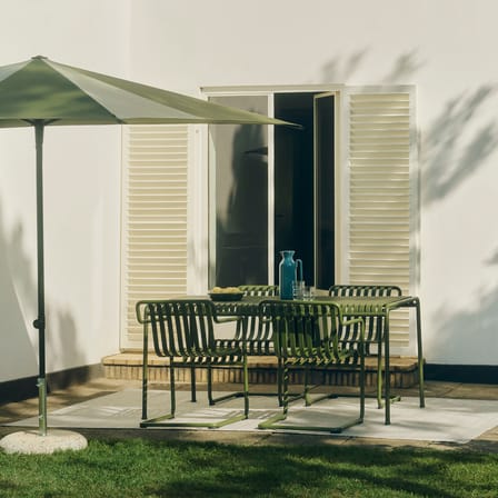 Parasol Terrazza - Square tissu vert / 240 x 240 cm / Seconde vie - Hay