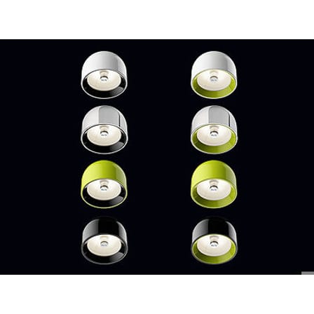 Applique Wan métal blanc / Plafonnier - Flos