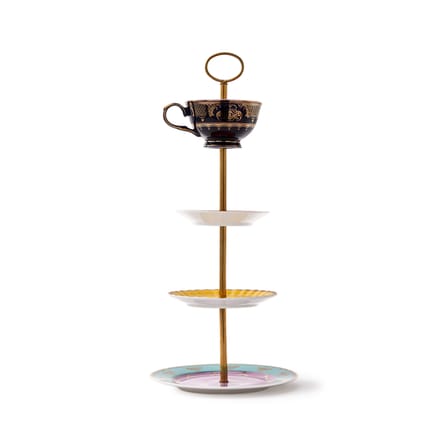 Serviteur Grandpa céramique multicolore / Ø 19,3 x H 44 cm - POLSPOTTEN