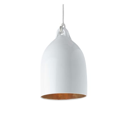 Suspension Bufferlamp céramique blanc or - POLSPOTTEN