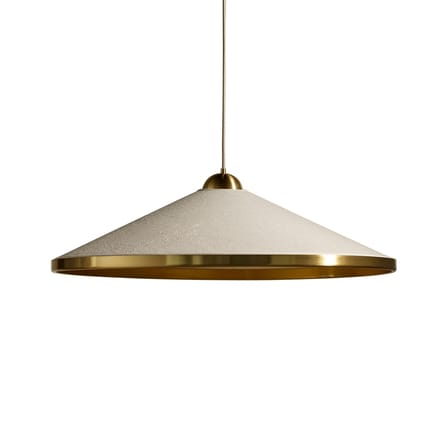 Suspension Songe tissu blanc / Ø 80 cm - Maison Sarah Lavoine