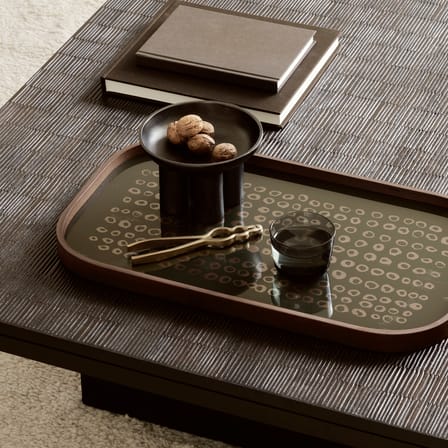 Table basse Grooves bois / 170 x 120 x H 34 cm - Ethnicraft