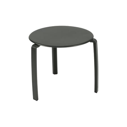 Table d'appoint Alizé métal vert gris / Ø 48 cm - Fermob