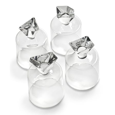Set de 4 verres à vin Silos transparent - Serax