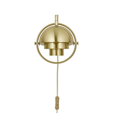 Applique avec prise Multi-Lite métal / Modulable & orientable - Louis Weisdorf, 1972 - Gubi