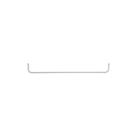 Barre de suspension / L 72 cm - Pour étagères en métal perforé - String Furniture