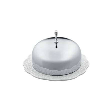 Beurrier Dressed céramique métal blanc - Alessi