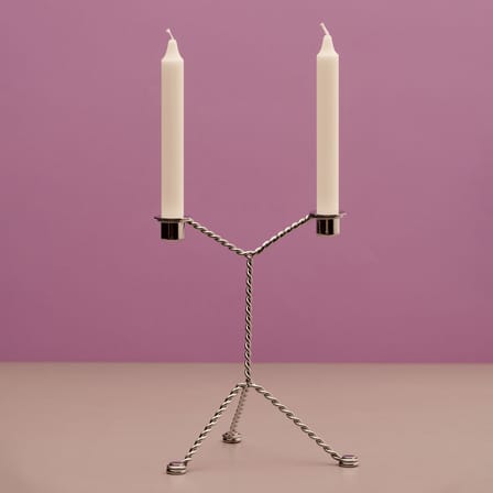 Chandelier Wire métal argent - Hay