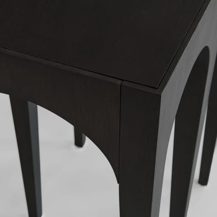 Console Bow Big bois noir / L 114 x P 40 x H 80 cm - 101 COPENHAGEN