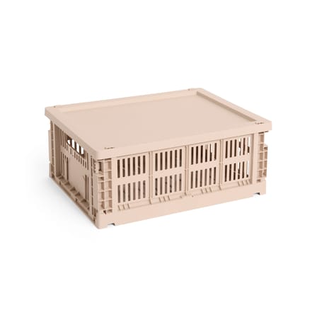 Couvercle  plastique rose / Pour panier Colour Crate Medium 27 x 35 cm - Hay