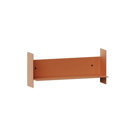 Étagère Pli métal rouge / L 45 x P 15 cm - TIPTOE