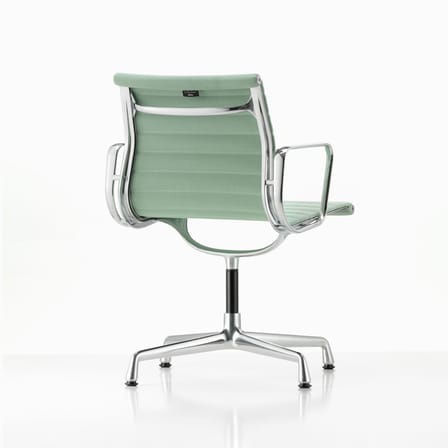 Fauteuil pivotant Aluminium Chair EA104 tissu vert / Eames, 1958 - Vitra