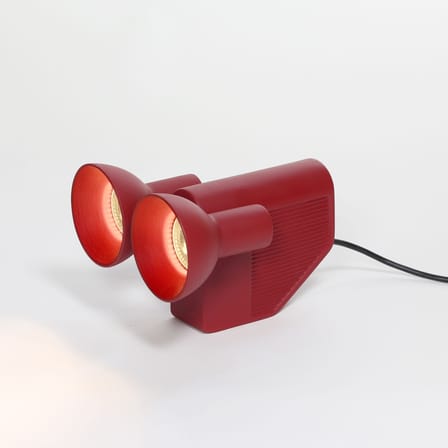 Lampe de table Olo céramique rouge - Moustache