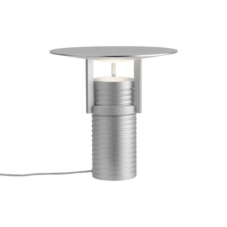 Lampe de table Set LED métal argent / Ø 34 x H 38 cm - Muuto