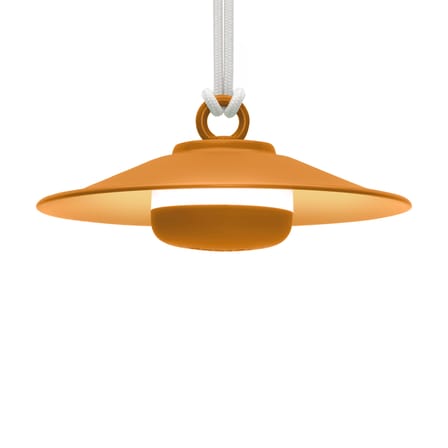 Applique d'extérieur Chap-O métal orange / Lampe sans fil - Fatboy