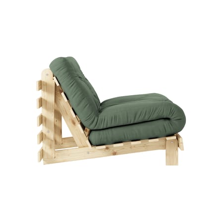 Fauteuil convertible Roots / Dormeuse & lit d'appoint - 3 positions / Structure pin clair - KARUP DESIGN