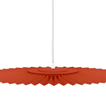 Carmen Pendant textile orange Small LED / Ø 50 cm - Hartô