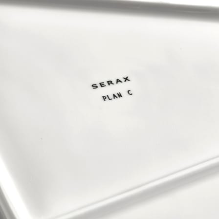 Piatto Silos 02 ceramica bianco / Ø 28 cm - Set da 2 - Serax