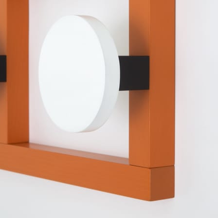 Portemanteau mural Hook 2 bois multicolore / By Nathalie du Pasquier - 75,9 x 24 cm - raawii