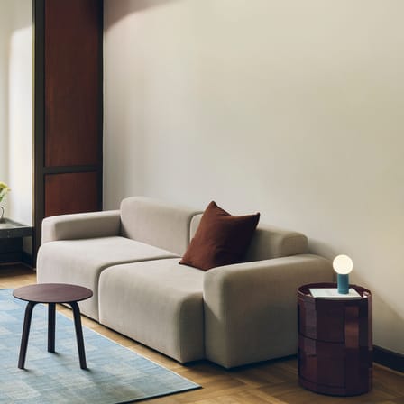 Rangement Facet Low / H 48 cm - 2 portes - Hay