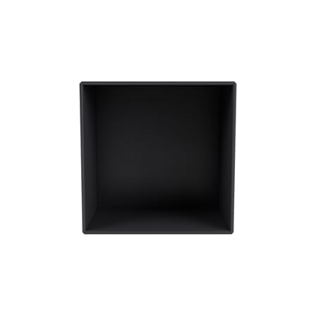 Rangement mural Montana Mini 1001 bois gris / Ouvert - 35 x 35 x P 25 cm - MONTANA
