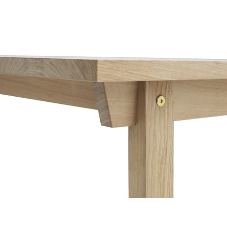 rechteckiger Tisch Slice holz natur / 90 x 300 cm - Normann Copenhagen