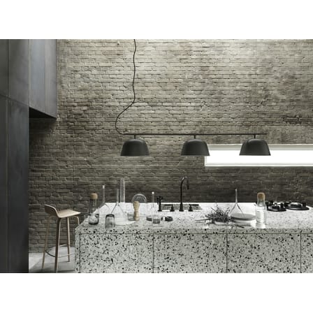 Suspension Ambit Rail métal vert / L 126 cm - Muuto