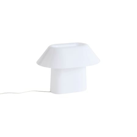 Drome Table lamp plastic material white / W 31.5 x H 22 cm - Hay