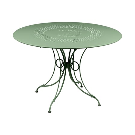 Table ronde 1900 / Ø 117 cm - Trou parasol / 8 personnes - Fermob
