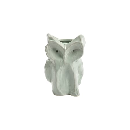 Vaso Hibou Small ceramica blu di Marni / H 23 cm - Serax