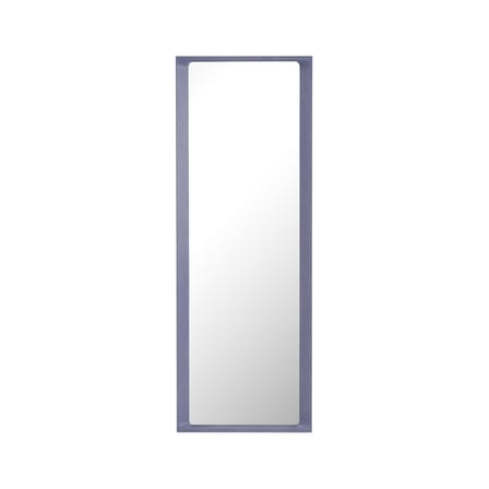Arced Wall mirror wood purple / 170 x 61 cm - Muuto