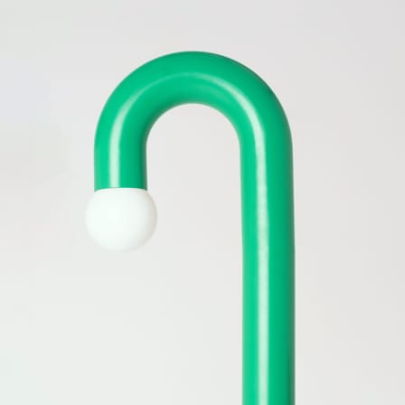 Applique avec prise Potence Simple métal vert / H 80 cm - Axel Chay