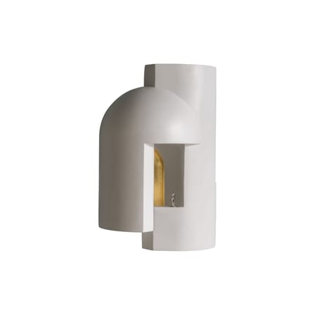 Applique Soul Story 1 / LED - Plâtre & feuille d'or - DCW éditions