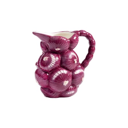 Carafe Legume Onion céramique violet / 1 Litre - & klevering