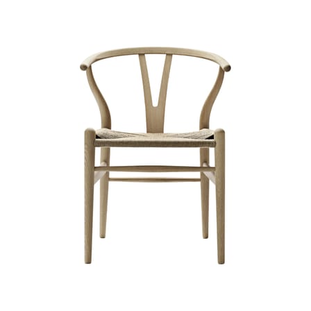 Chaise CH24 - Wishbone Chair bois naturel / Hans J. Wegner, 1950 - Corde de papier - CARL HANSEN & SON