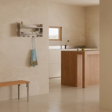 Étagère Pli Slim Core métal / L 45 x P 10 cm - TIPTOE