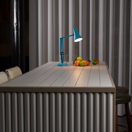 Lampe de table 90 Mini Mini LED bleu /Edition 90e anniversaire - Anglepoise