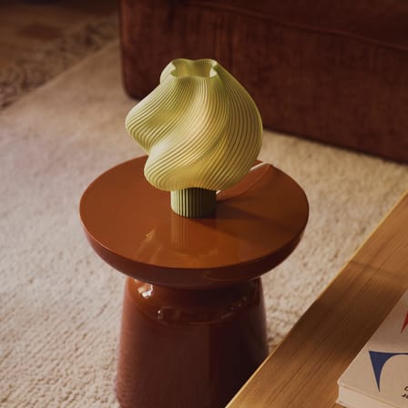 Lampe de table Soft Serve Regular vert / H 26 cm - CRÈME ATELIER