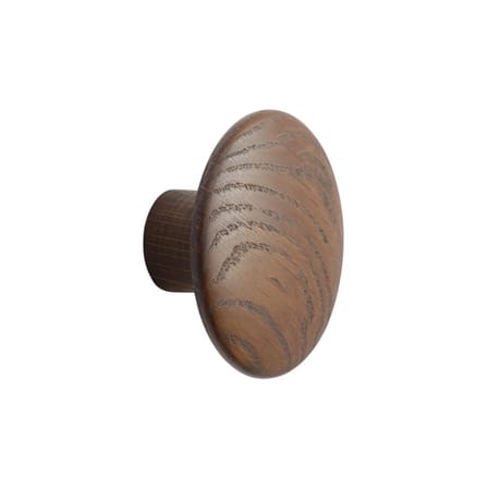 Patère The Dots Wood Small / Bois - Ø 9 cm - Muuto