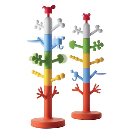 Portemanteau sur pied Paradise Tree métal plastique multicolore modulable - Magis